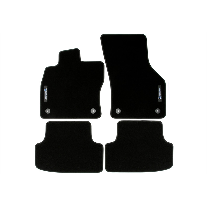 Tappetini TA Technix con logo per Audi A3 8V (Sedan/Sportback) (Cod. T-34VW23)