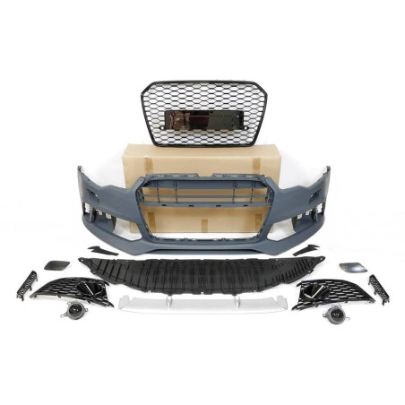 Paraurti Anteriore Audi A6 C7 11-14 Look RS6 2016 (Cod. E-TCA0256)