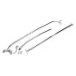 Barra duomi anteriore sportiva in alluminio TA Technix kit (3 pezzi) per Audi A3 (8L) / Seat Toledo 