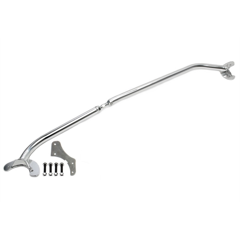 Barra duomi anteriore sportiva in alluminio TA Technix per Audi A3 (8L) / Seat Toledo (1M) (Cod. T-E