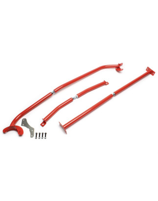 Barra duomi in acciaio TA Technix kit 3 pezzi per Audi A3 (8L) / Seat Toledo (1M) (Cod. T-SDSKITG4)