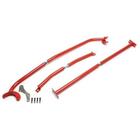 Barra duomi in acciaio TA Technix kit 3 pezzi per Audi A3 (8L) / Seat Toledo (1M) (Cod. T-SDSKITG4)