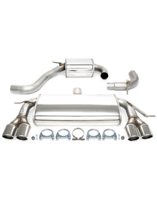 Sistema di scarico Duplex TA Technix per VW Golf V/VI / Audi A3 (Cod. T-02VW019-8D)