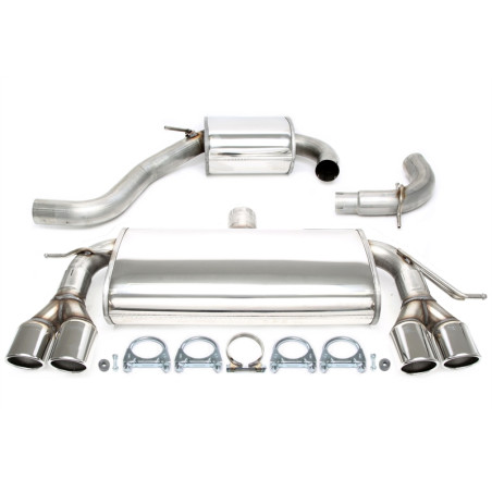 Sistema di scarico Duplex TA Technix per VW Golf V/VI / Audi A3 (Cod. T-02VW019-8D)