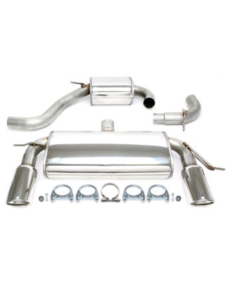 Sistema di scarico Duplex TA Technix per VW Golf V/VI / Audi A3 (Cod. T-02VW020-10D)