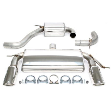 Sistema di scarico Duplex TA Technix per VW Golf V/VI / Audi A3 (Cod. T-02VW020-10D)