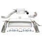 Sistema di scarico Duplex TA Technix per VW Golf V/VI / Audi A3 (Cod. T-02VW020-10D)