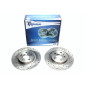 TA Technix Kit dischi freno sportivi post. forati e baffati (Cod. T-EVOBS1726P)