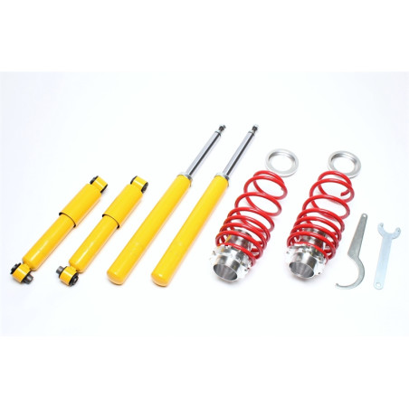 TA Technix assetto ghiera regolabile per Citroen Saxo, S / Peugeot 106 I, 1A,1C (Cod. T-*EVOGWPE01)