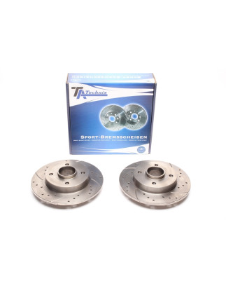 TA Technix Kit dischi freno sportivi post., forati e baffati (Cod. T-EVOBS3241P)