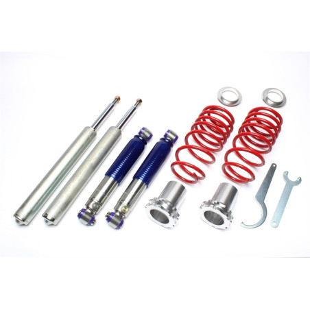 TA Technix regolabile in durezza assetto ghiera regolabile per Citroen Saxo, S (Cod. T-*HGWPE01)