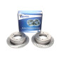 TA Technix Kit dischi freno sportivi asse posteriore forati e baffati (Cod. T-EVOBS1196P)