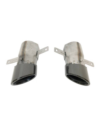 Terminali Di Uscita Di Scarico Mercedes W177 / V177 Black Look A35 (Cod. E-SIL0111)