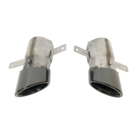 Terminali Di Uscita Di Scarico Mercedes W177 / V177 Black Look A35 (Cod. E-SIL0111)