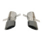 Terminali Di Uscita Di Scarico Mercedes W177 / V177 Black Look A35 (Cod. E-SIL0111)