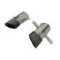 Terminali Di Uscita Di Scarico Mercedes W177 / V177 Black Look A35 (Cod. E-SIL0111)