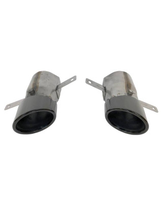 Terminali Di Uscita Di Scarico Mercedes W177 / V177 Black Look A35 (Cod. E-SIL0111)