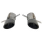 Terminali Di Uscita Di Scarico Mercedes W177 / V177 Black Look A35 (Cod. E-SIL0111)