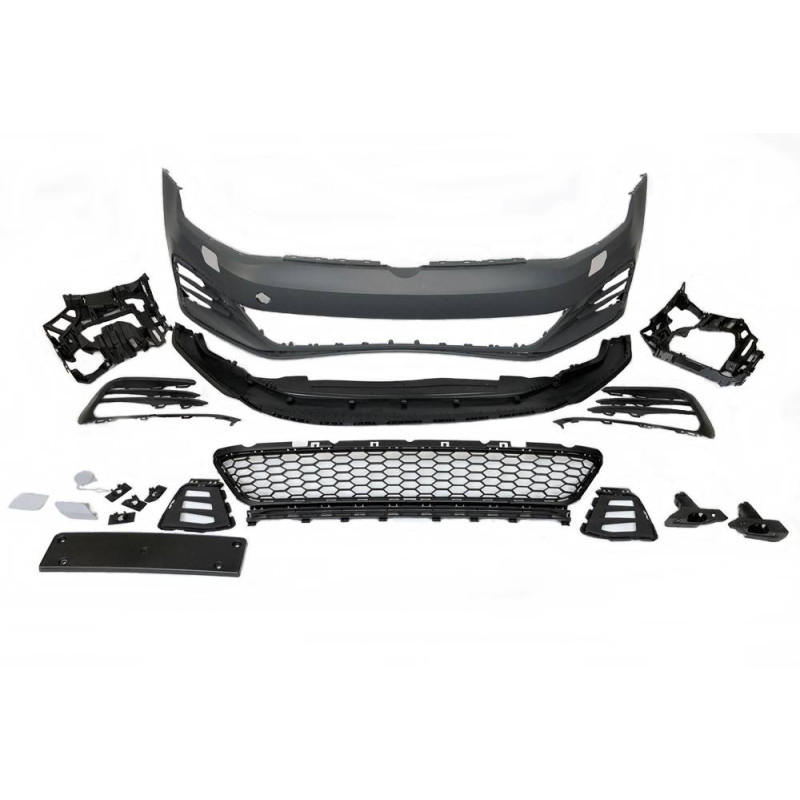 Paraurti Anteriore Volkswagen Golf 7.5 3/5P Facelift Look GTI (Cod. E-TCW70561)