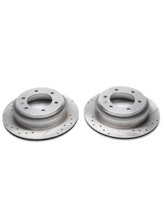 TA Technix Kit dischi freno sportivi post. forati e baffati + ventilati (Cod. T-EVOBS2149P)
