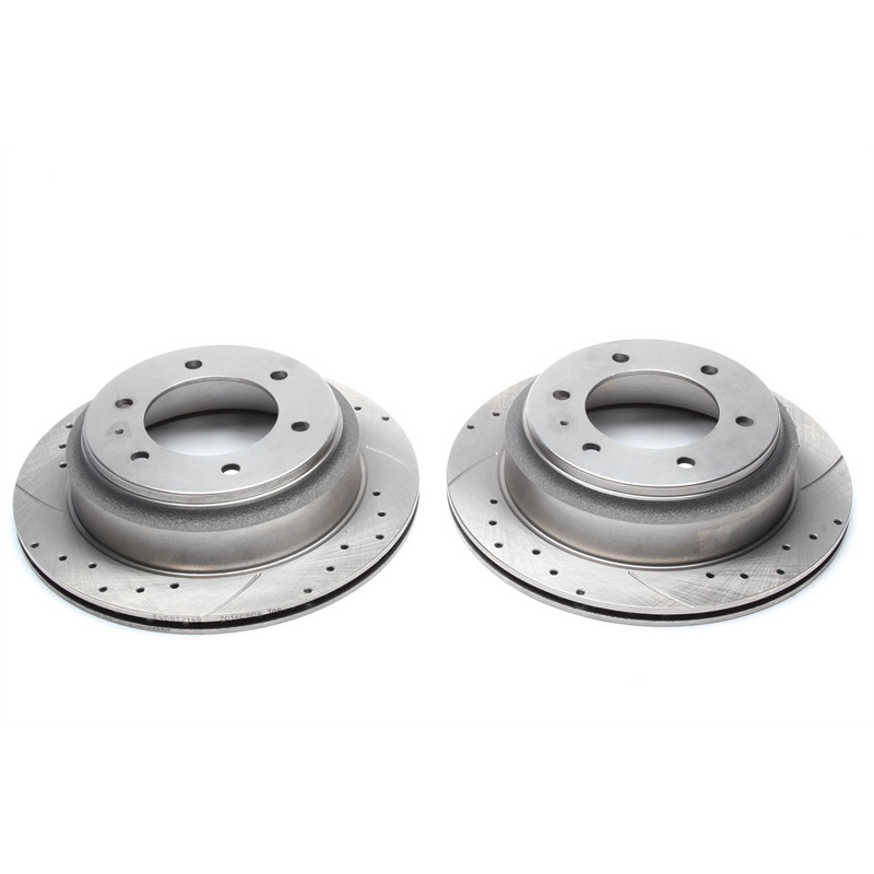 TA Technix Kit dischi freno sportivi post. forati e baffati + ventilati (Cod. T-EVOBS2149P)