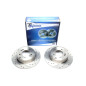 TA Technix Kit dischi freno sportivi post. forati e baffati (Cod. T-EVOBS1828P)