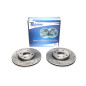 Kit dischi freno anteriori sportivi forati baffati ventilati TA Technix (Cod. T-EVOBS2871P)