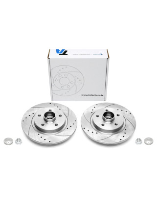 TA Technix Kit dischi freno sportivi post. forati e baffati (Cod. T-EVOBS3255BSP)