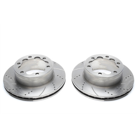 TA Technix Kit dischi freno sportivi post. forati e baffati + ventilati (Cod. T-EVOBS20454P)