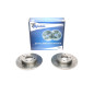 TA Technix Kit dischi freno sportivi asse anteriore forati e baffati (Cod. T-EVOBS1140P)