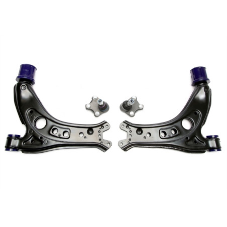 Kit bracci oscillanti rinforzati TA Technix ant. con boccole in poliuretano per Seat Cordoba (6L) (C