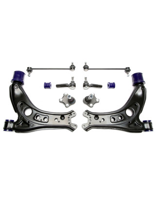 Kit bracci oscillanti rinforzati TA Technix ant. con boccole in poliuretano per Seat Cordoba (6L) (C