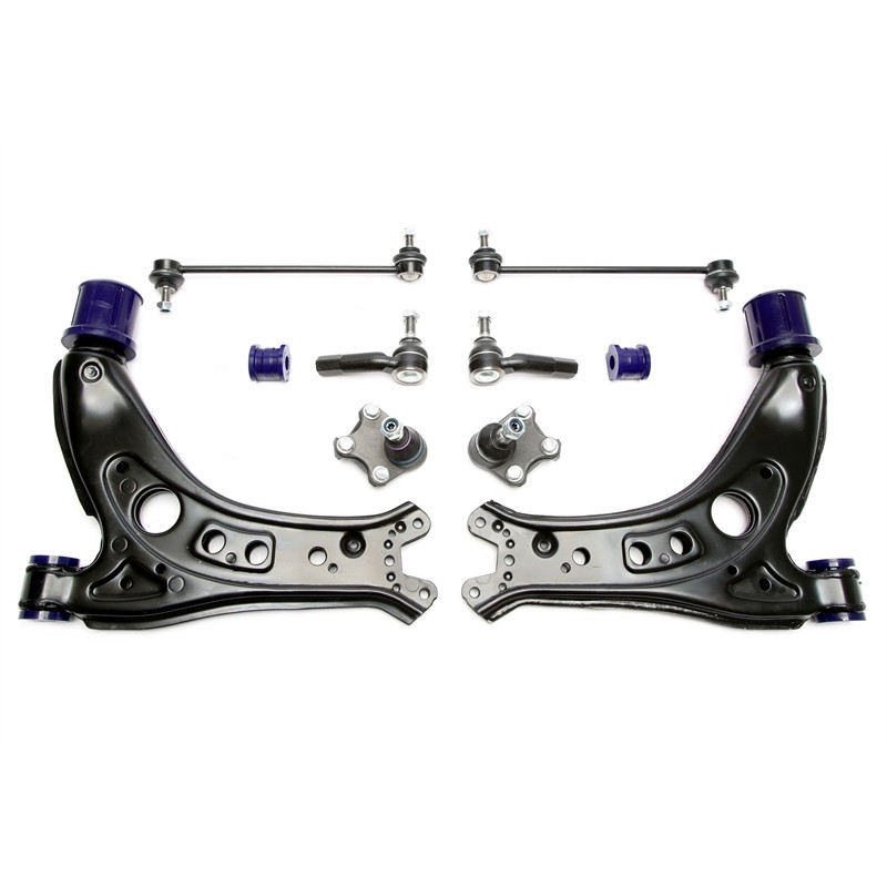 Kit bracci oscillanti rinforzati TA Technix ant. con boccole in poliuretano per Seat Cordoba (6L) (C