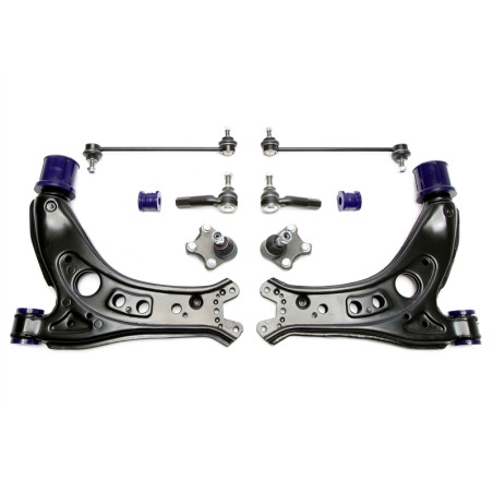 Kit bracci oscillanti rinforzati TA Technix ant. con boccole in poliuretano per Seat Cordoba (6L) (C
