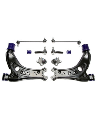 Kit bracci oscillanti rinforzati TA Technix ant. con boccole in poliuretano per Seat Cordoba (6L) (C