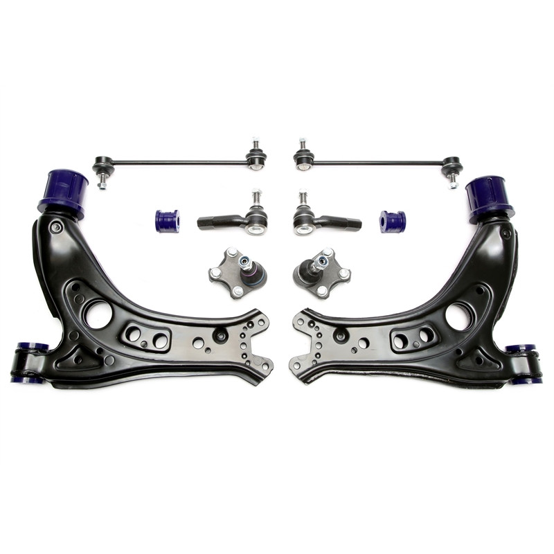 Kit bracci oscillanti rinforzati TA Technix ant. con boccole in poliuretano per Seat Cordoba (6L) (C