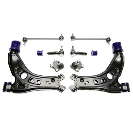 Kit bracci oscillanti rinforzati TA Technix ant. con boccole in poliuretano per Seat Cordoba (6L) (C