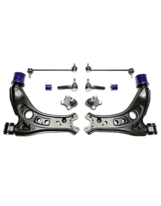 Kit bracci oscillanti rinforzati TA Technix ant. con boccole in poliuretano per Seat Cordoba (6L) (C