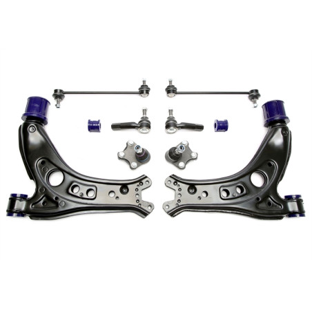 Kit bracci oscillanti rinforzati TA Technix ant. con boccole in poliuretano per Seat Cordoba (6L) (C