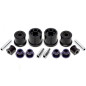 TA Technix Kit Silentblock in poliuretano anteriore / post. 14-pcs. per Seat Ibiza III (6L) / Cordob