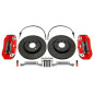 Sistema frenante a 4 pistoncini TA Technix upgrade kit per Seat Cordoba, Ibiza II 6K_ / Seat Inca 9K