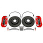 Sistema frenante a 6 pistoncini TA Technix upgrade kit per Seat Cordoba, Ibiza II 6K_ / Seat Inca 9K