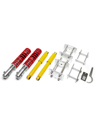 TA Technix assetto a ghiera regolabile per Seat Inca, 9K_ / VW Caddy II estate, box, 9K (Cod. T-*EVO