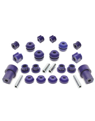Kit boccole PU asse anteriore e posteriore 24 pezzi TA Technix per Seat Toledo I (1L) (Cod. T-85VW00