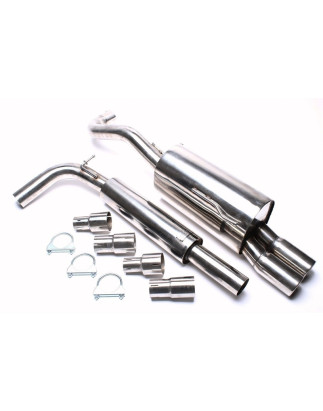 Sistema in acciaio inox TA Technix per Seat Arosa, 6H_ / VW Lupo, 6X, E_ (Cod. T-EVOLUAE276)