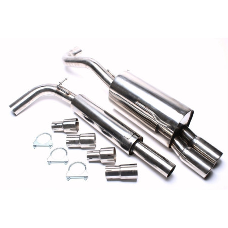 Sistema in acciaio inox TA Technix per Seat Arosa, 6H_ / VW Lupo, 6X, E_ (Cod. T-EVOLUAE276)