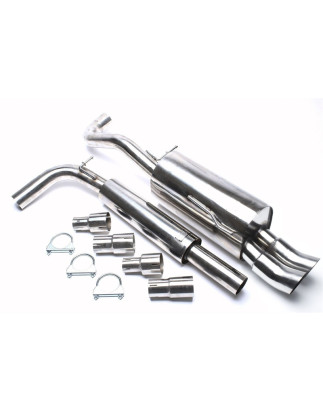 Sistema in acciaio inox TA Technix per Seat Arosa, 6H_ / VW Lupo, 6X, E_ (Cod. T-EVOLUAED76)