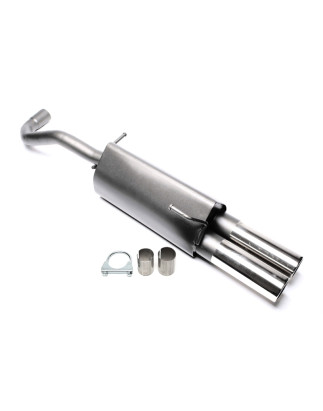 Silenziatore sportivo TA Technix per Seat Arosa, 6H / VW Lupo, 6E, 6X (Cod. T-EVOLUE276)