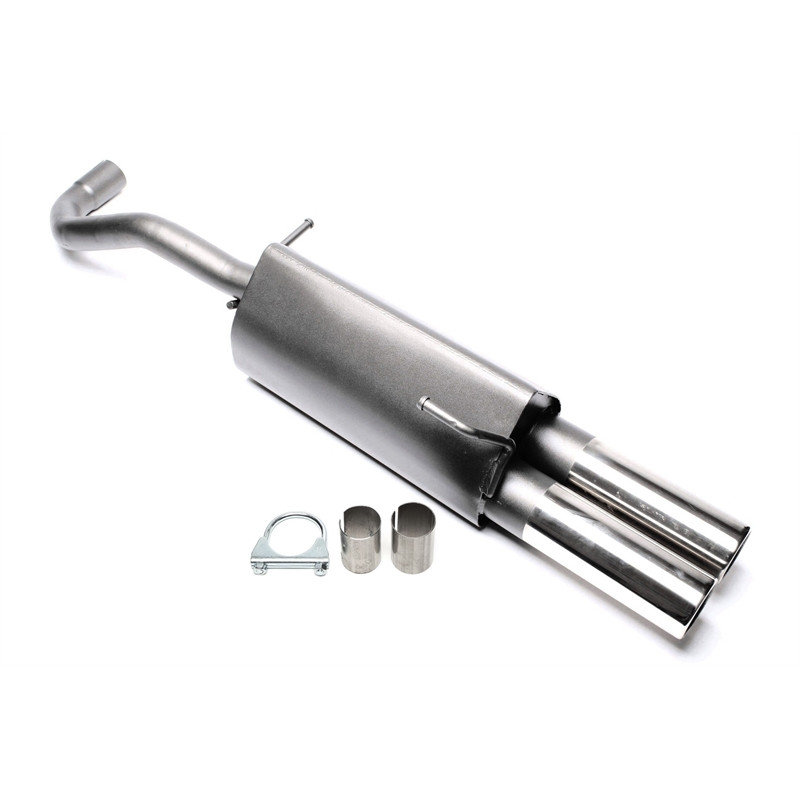 Silenziatore sportivo TA Technix per Seat Arosa, 6H / VW Lupo, 6E, 6X (Cod. T-EVOLUE276)