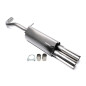 Silenziatore sportivo TA Technix per Seat Arosa, 6H / VW Lupo, 6E, 6X (Cod. T-EVOLUE276)